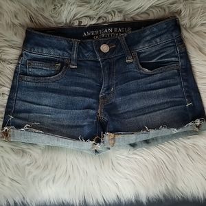 American Eagle Jean Shorts Size 00